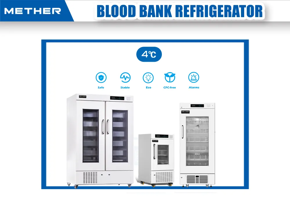 Fabricante de refrigeradores para bancos de sangre de China
