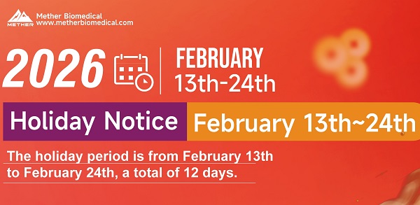 Calendario de vacaciones del Festival de Primavera de Mether Biomedical 2026