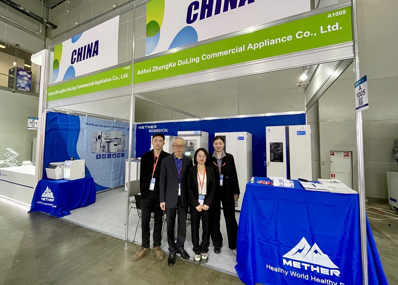 METHER presenta soluciones de almacenamiento y laboratorio a temperaturas ultrabaja en Analitika Expo 2025 en Moscú